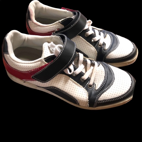 💙 ALDO MENS SNEAKERS Laced and Velcro strap - Picture 2 of 8